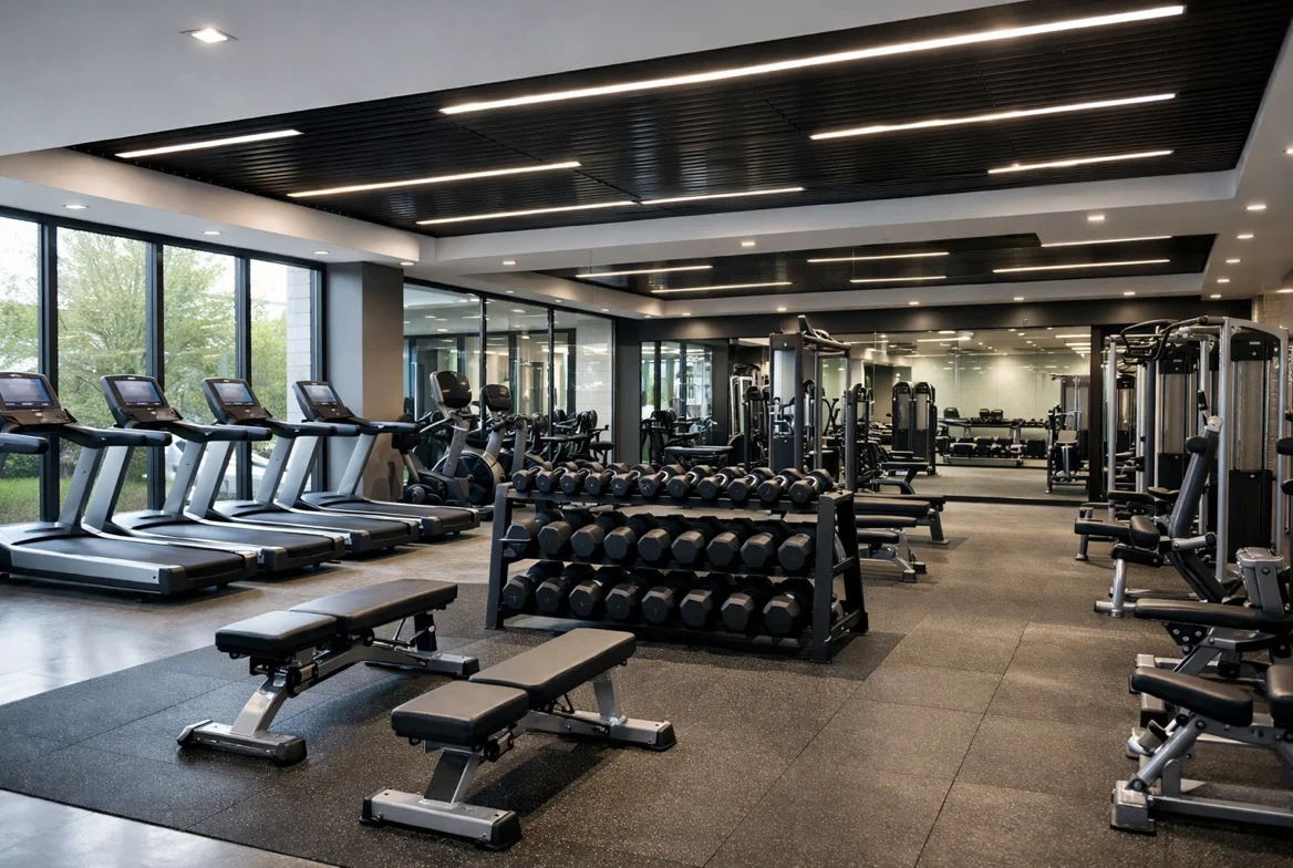 Gym and fitness center cleaning services